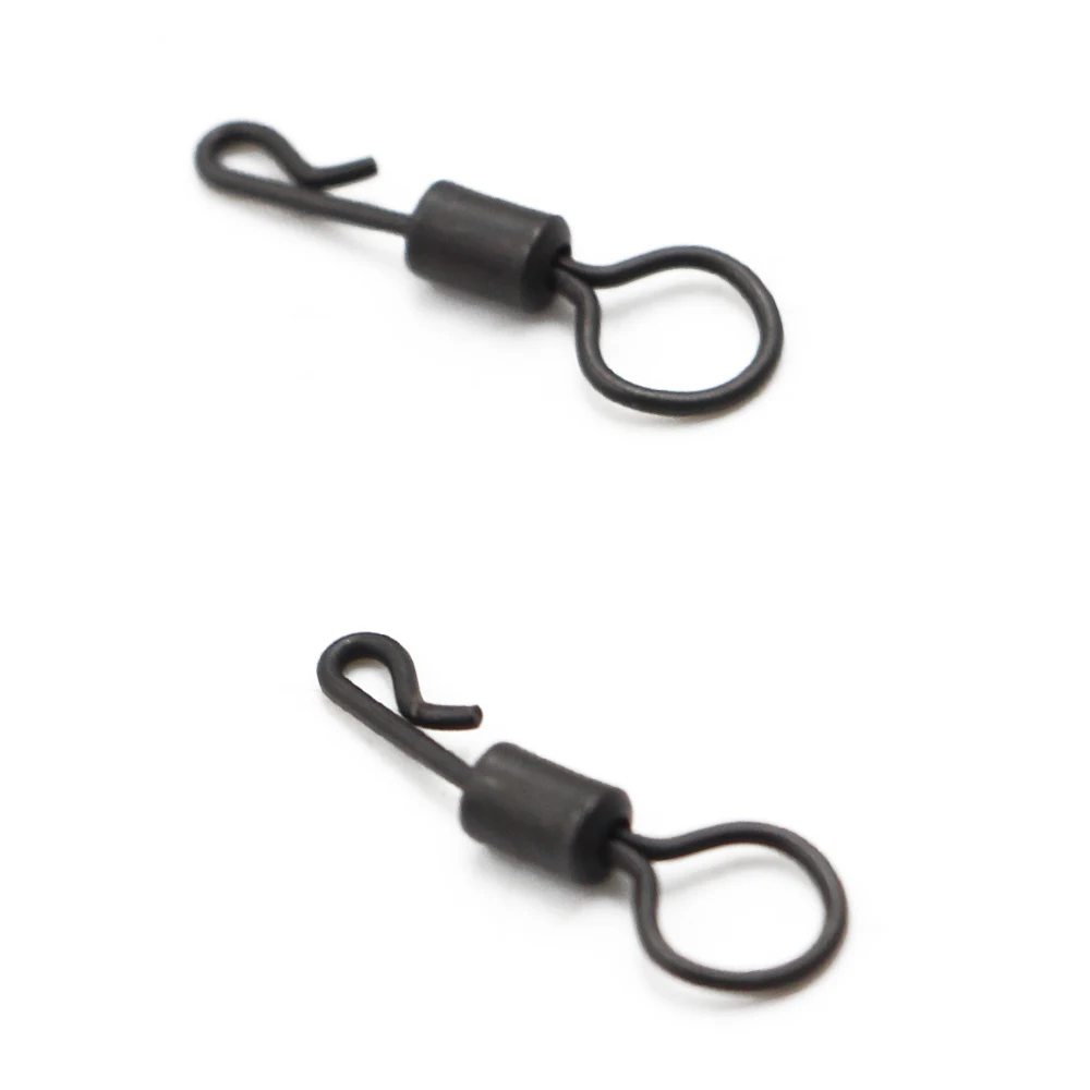 High quality Carp fishing accessories China made quick change rolling barrel swivels