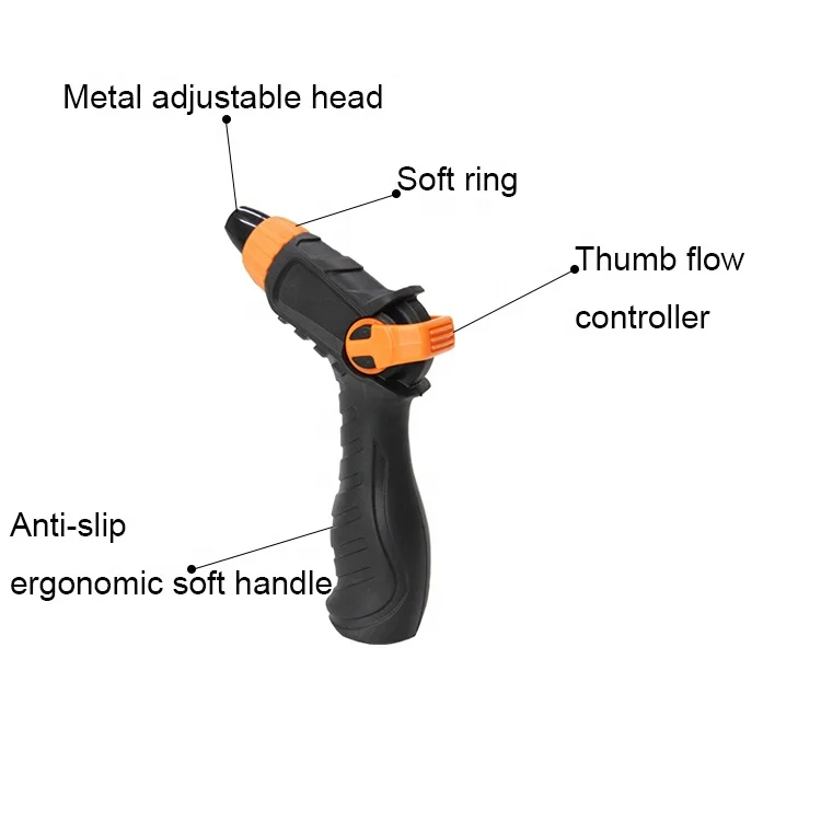 Распродажа, садовый водяной пистолет, регулируемый пластиковый шланг для мойки автомобиля, насадка, садовый полив, садовый полив, пистолет-распылитель
