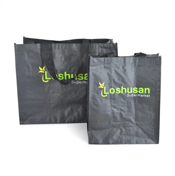 Custom pp Woven Neoprene Beer Bottle Tote Cooler Bag with Logo