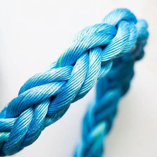 High strength high life 40mm 8/12 strands soft braided polyamide Nylon Rope