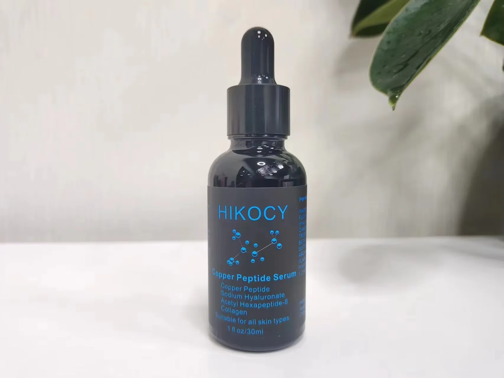 OEM Private Label Anti aging Collagen skin serum GHK-CU Copper Peptide face serum