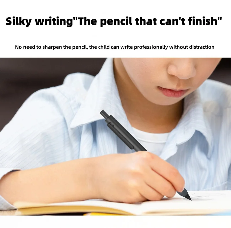 Customized Eternal Pencil No ink HB Black Lead Printing Logo