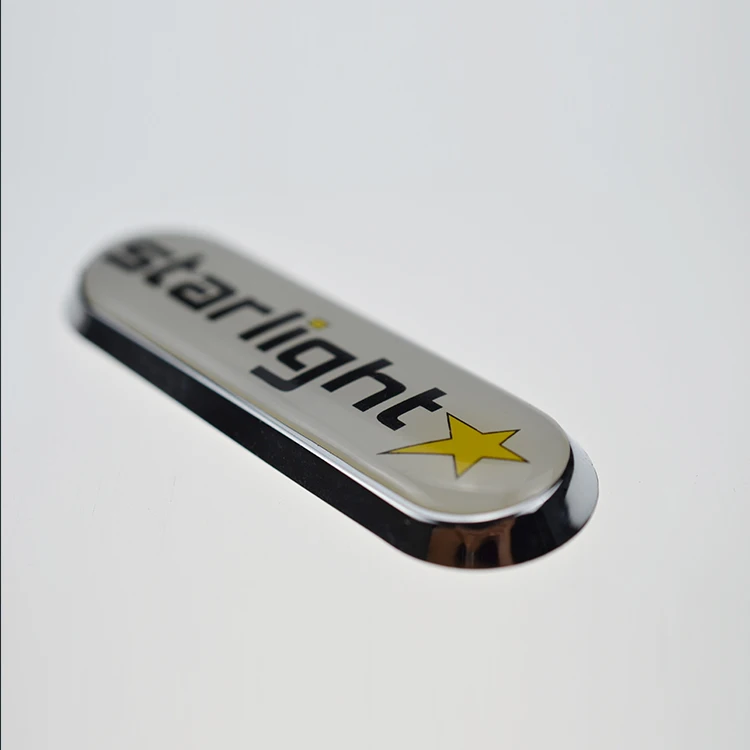 Professional Custom Car Logo Emblem Adhesive
