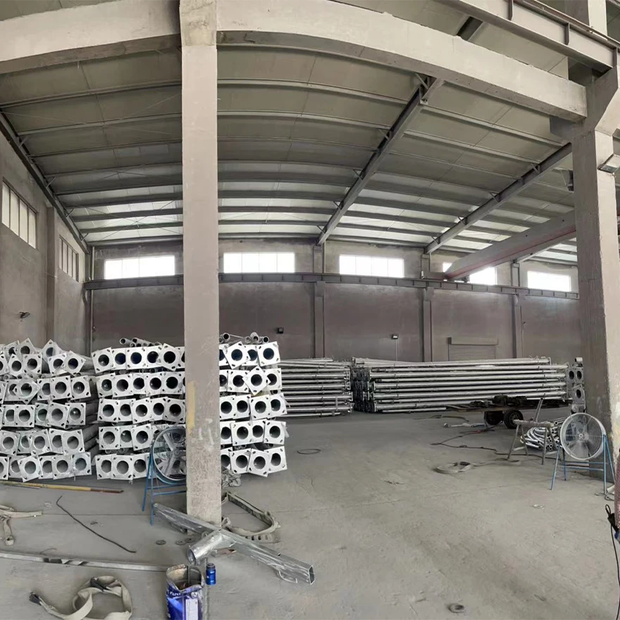 Best Selling Supply residential road highway traffic Steel Galvanized Monitor Pole