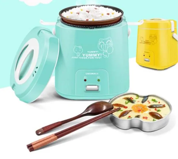 1.5L non-stick coating inner pot with steamer  mini rice cooker