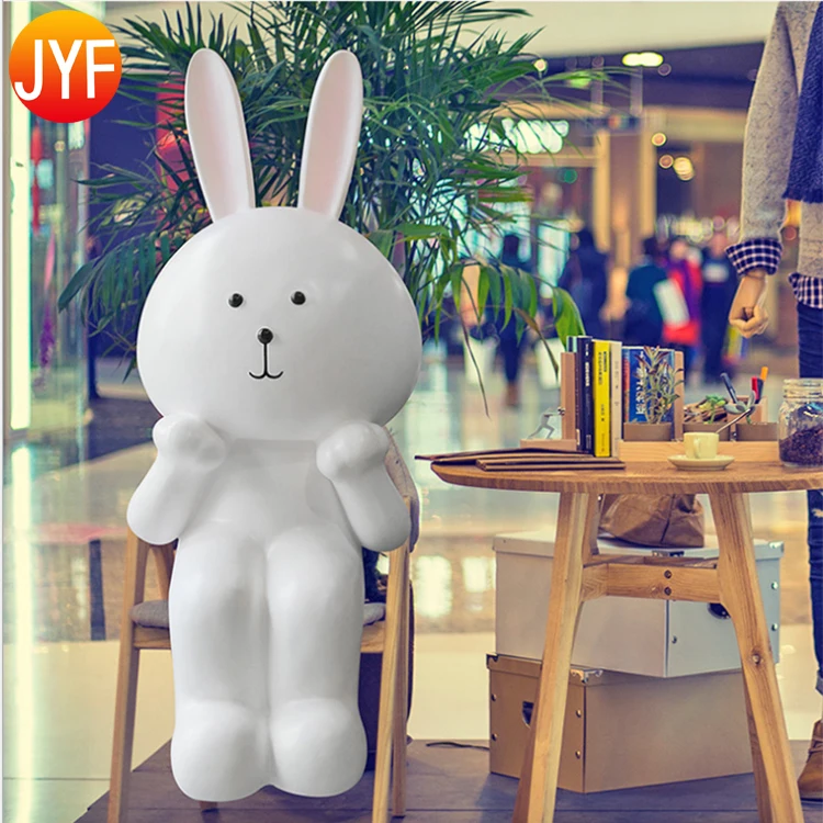 ZZ2102 Garden Decoration Fiberglass Animal Sculpture for Resin Panda Statue