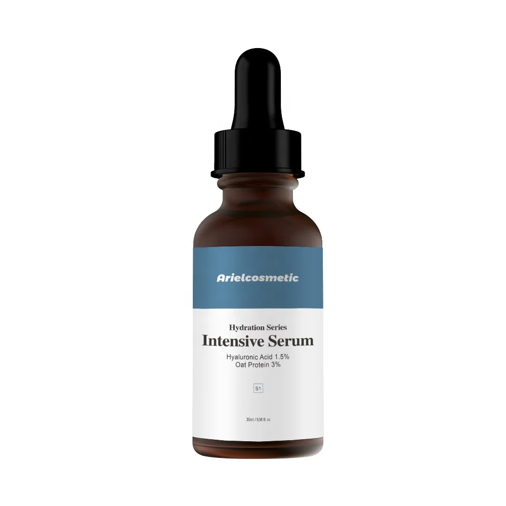 OEM/ODM Private Label 30ml Hyaluronic Acid 1.5% Oat Protein 3% Facial Serum
