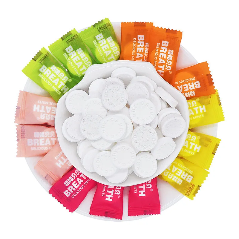 Yummeet snacks wholesale sweets portable Sugar free mints breath mint candy for dating office