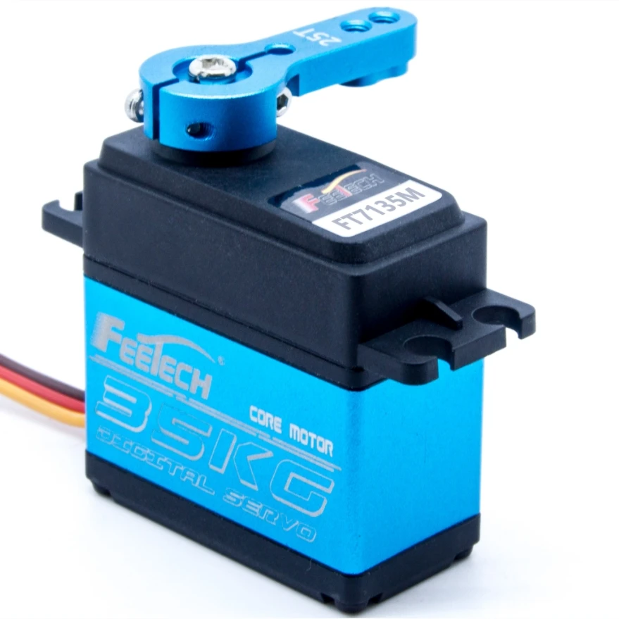 Feetech 30 кг 180 водонепроницаемый высокоскоростной металлический цифровой RC сервопривод Baja автомобиль 25T для 1/8 1/10 1/12 весы автомобили аналогичны DS3235