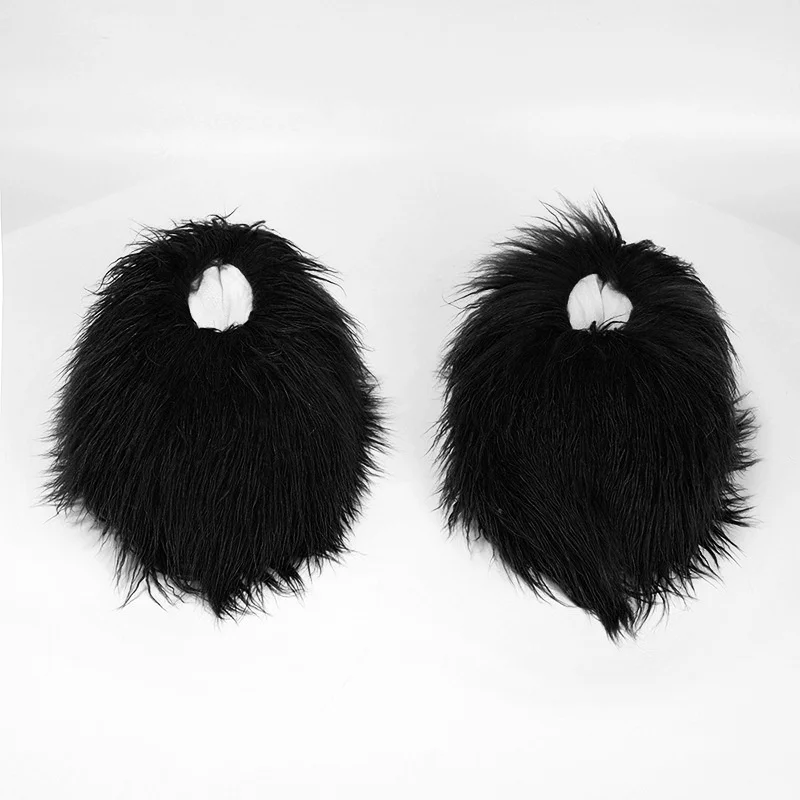 2023 New Arrival Long Hair Slippers Soft Flat Shoes Plush Home Slippers Unisex Fur Slippers Fluffy