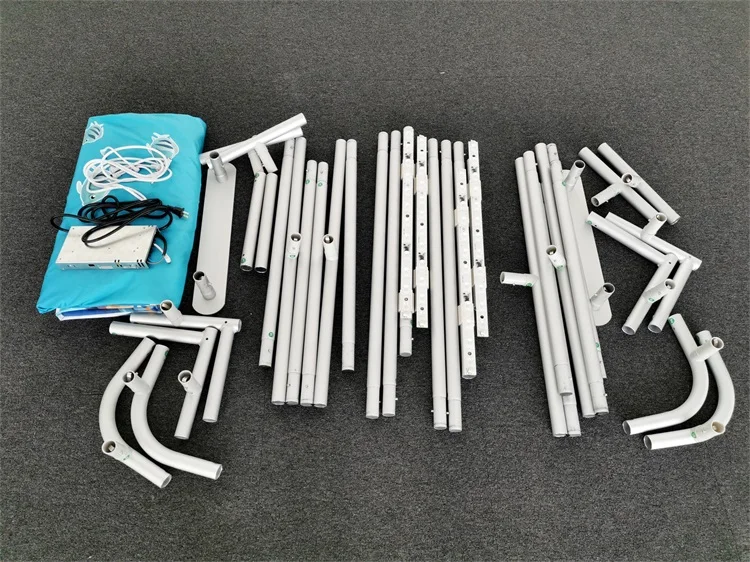 Портативный наружный рекламный односторонний алюминиевый светодиодный световой короб с подсветкой