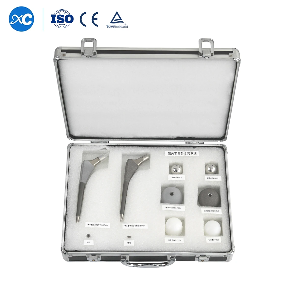 Cementless Femoral Stem II Artificial Total Hip Prosthesis Titanium Orthopedic Implants Total Hip Replacement Set