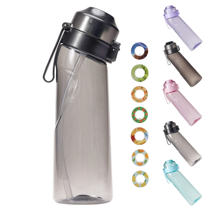 The hottest young people  650 ml Flavoured air outdoor drink Tritan Scent water bottle with flavour pods No reviews yet 250 sold