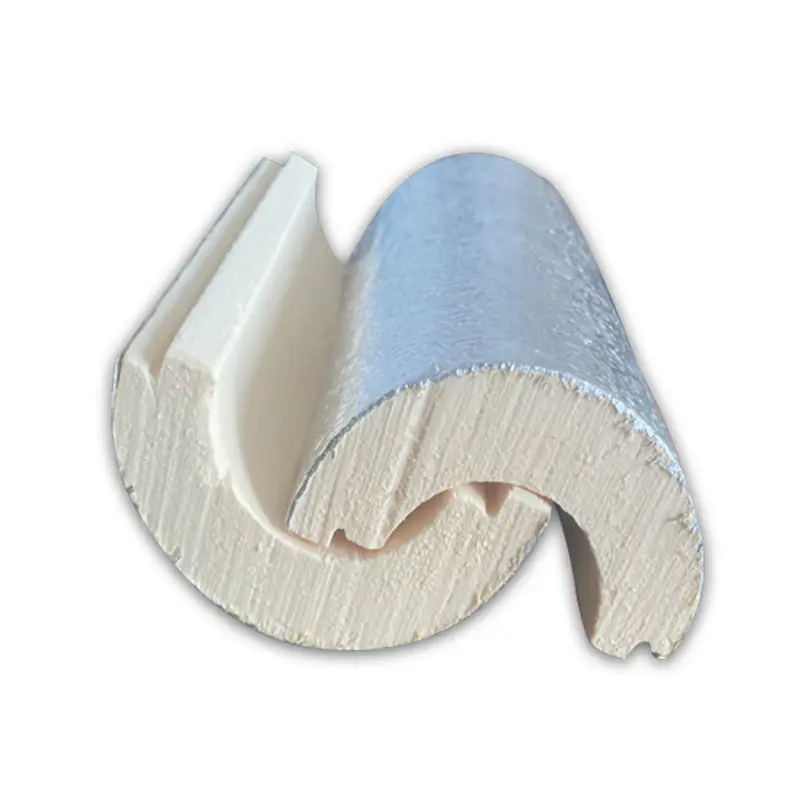New Phenolic Foam Insulation Pipe Shell Liquid Nitrogen Storage Tank Insulation Manufacturer Pipe Heat Cold Insulation Material