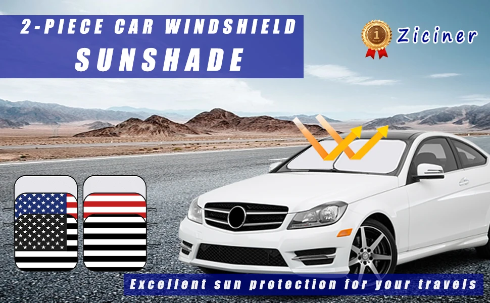 AI-MICH Car Umbrella Car Front Windshield Protector Foldable Car Umbrellas Promotion Custom Anti-ultraviolet Windshield Umbrella