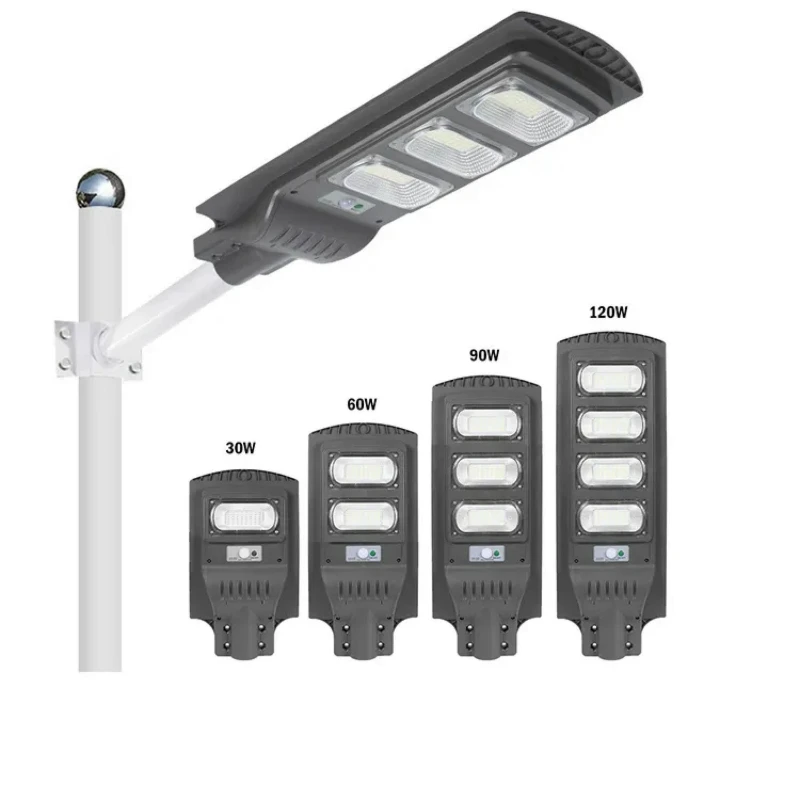 Module designed Solar garden Light 30w 60w 90w 120w 150w all in one solar street light outdoor