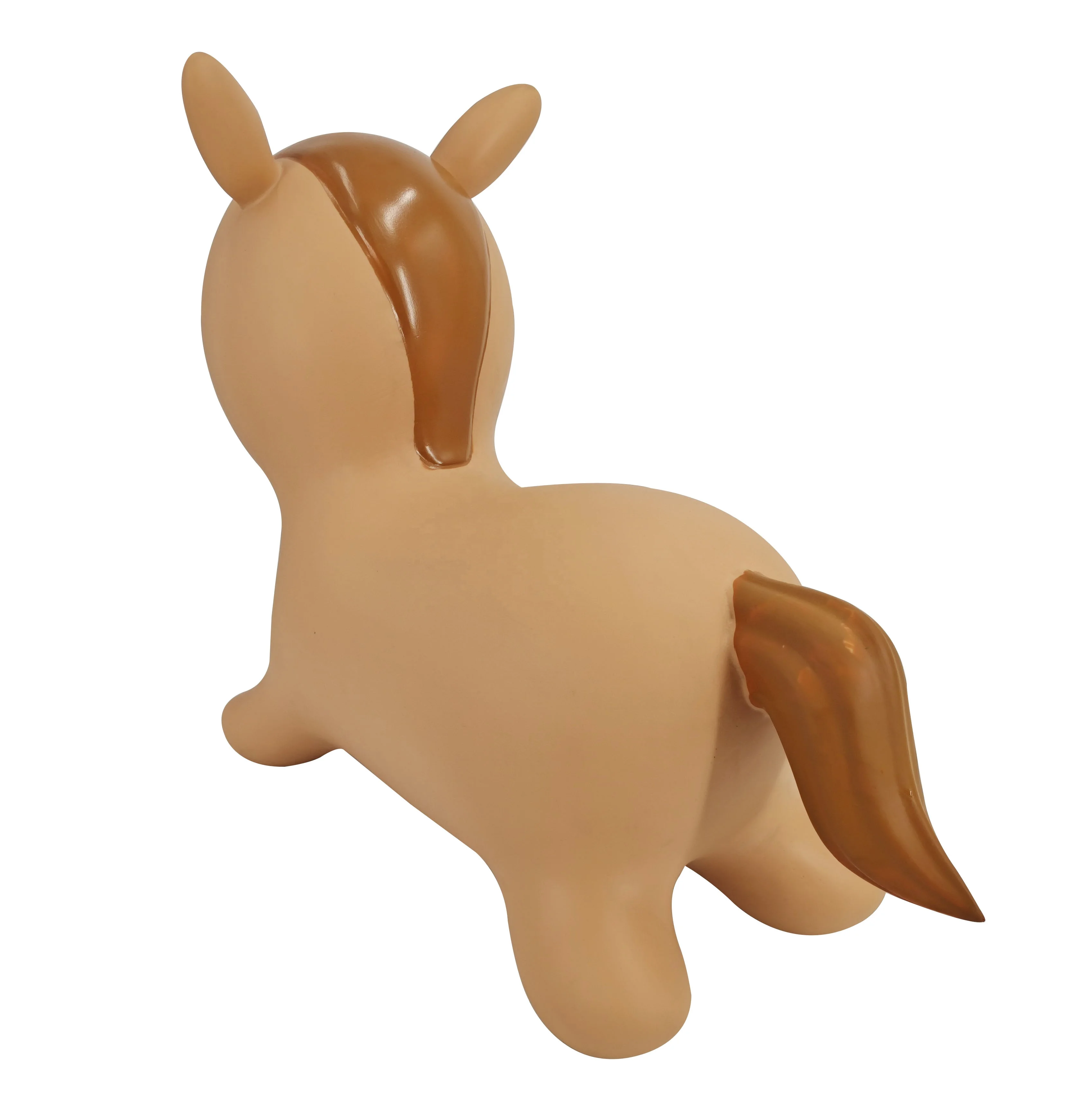 Baby indoor Play Inflatable Jump Animal Products Rubber Donkey Bouncing Toys Bouncer Hopper for baby