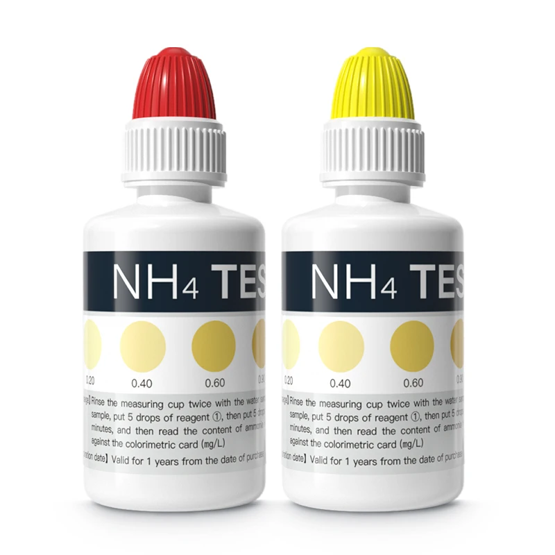 30ml per bottle  2 bottles per box Water quality test kit Ammonia nitrogen reagent NH4 Ammonia nitrogen reagent
