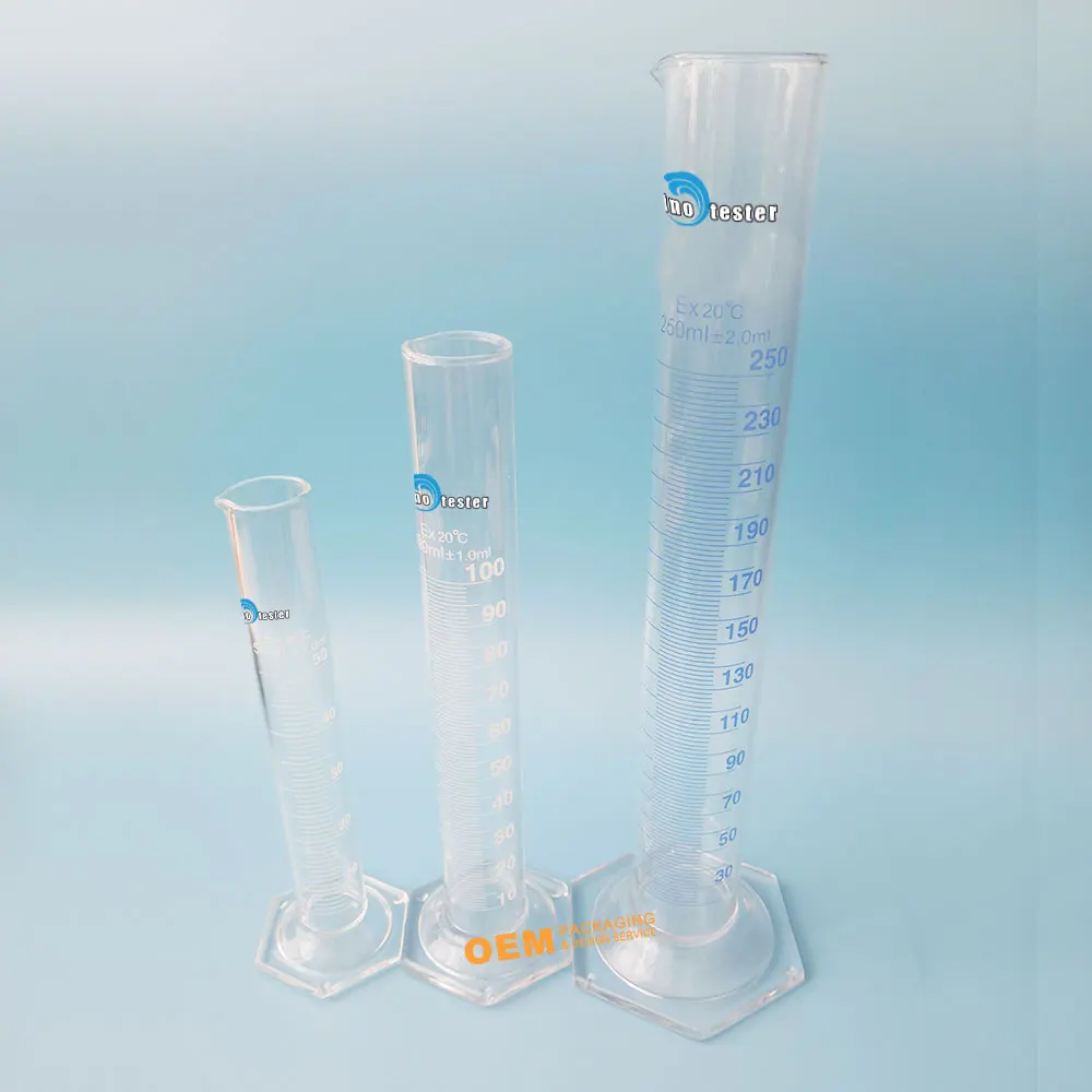 5Ml-2000Ml Laboratory Glass Measuring Cylinders 100Ml Measuring Cylinder