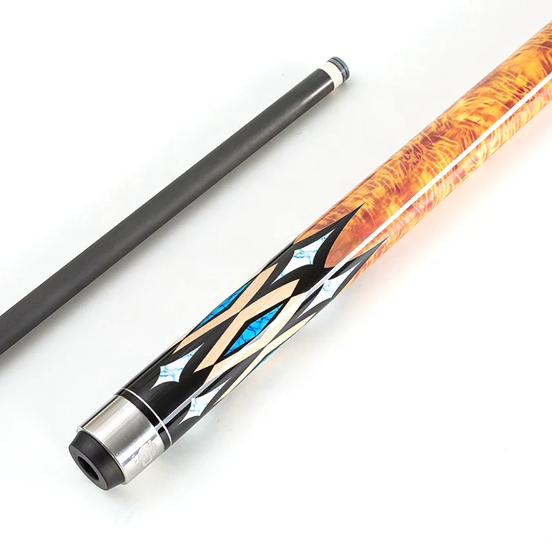 Top-ranking CARBON FIBRE 1/2 Split pool cue 12.5mm tip Superior Nine ball billiard cue stick