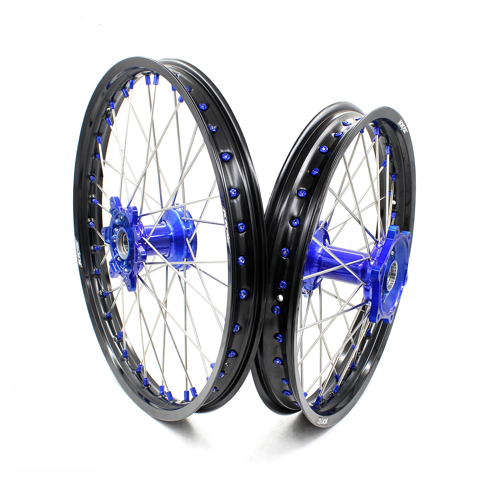 KKE мотоциклетные 21/19 литые алюминиевые катушки для замены YAMAHA YZ125 YZ250 YZ250F YZ450F 2020 синий концентратор черный