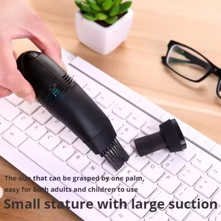 Portable Usb Handheld Vacuum Cleaner Cleaning Tools Mini Vacuum Cleaner Keyboard Cleaning Brush Laptop Shell Cleaner Dust Brush