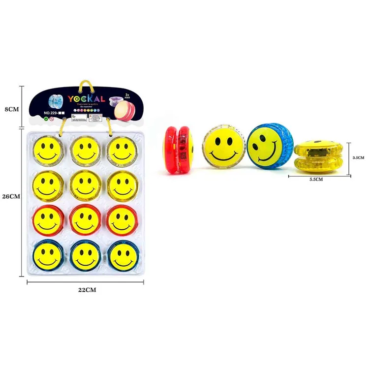 New products foster creativity plastic kid gift yoyo ball multicolor