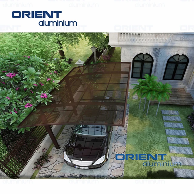 Nice Quality Strong Free Standing Car Parking Shed Outdoor Waterproof Small Size Single Roof Carport