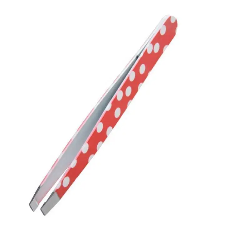 Wholesale Private Label Evil Eye Tweezers Pointed Tip False Eyelash and Eyebrow Tweezers