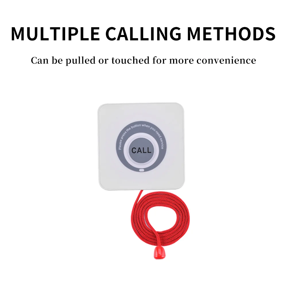 FEILINGCALL Wireless Paging System Coaster Pager Wireless Food Buzzer