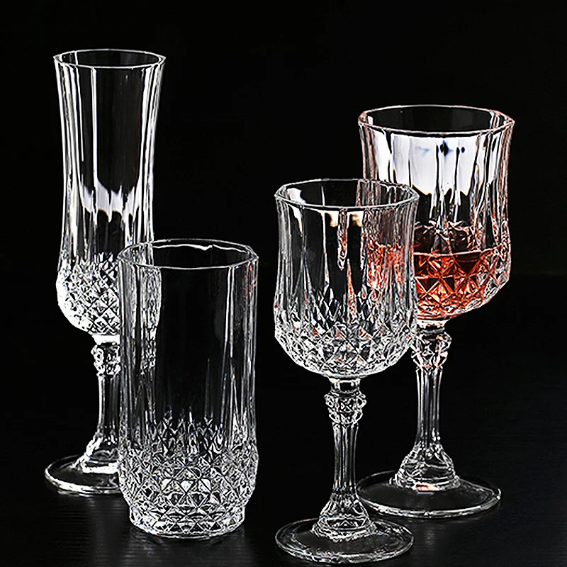 BCnmviku Vintage Champagne Flutes Toasting Wine Glasses Bubble Drinking Glass Goblet Factory Direct Sell