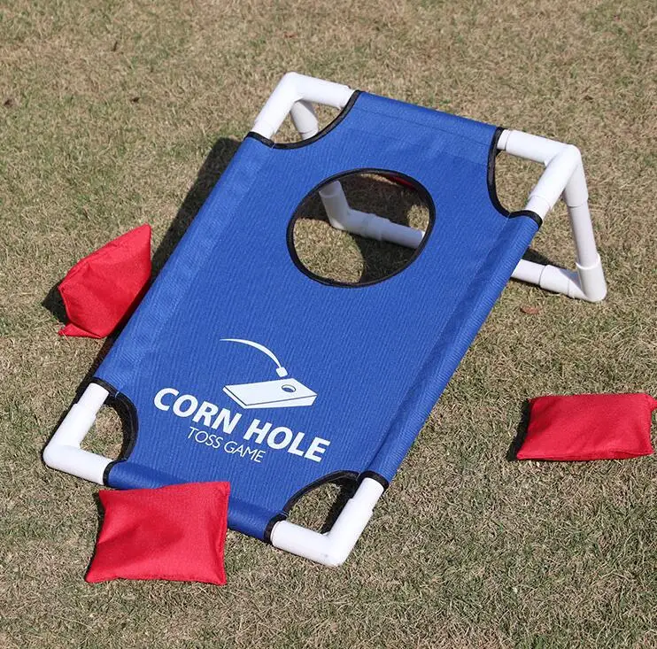 Cornhole Toss Game Set 2 board  with 8 Cornhole Bean Bags