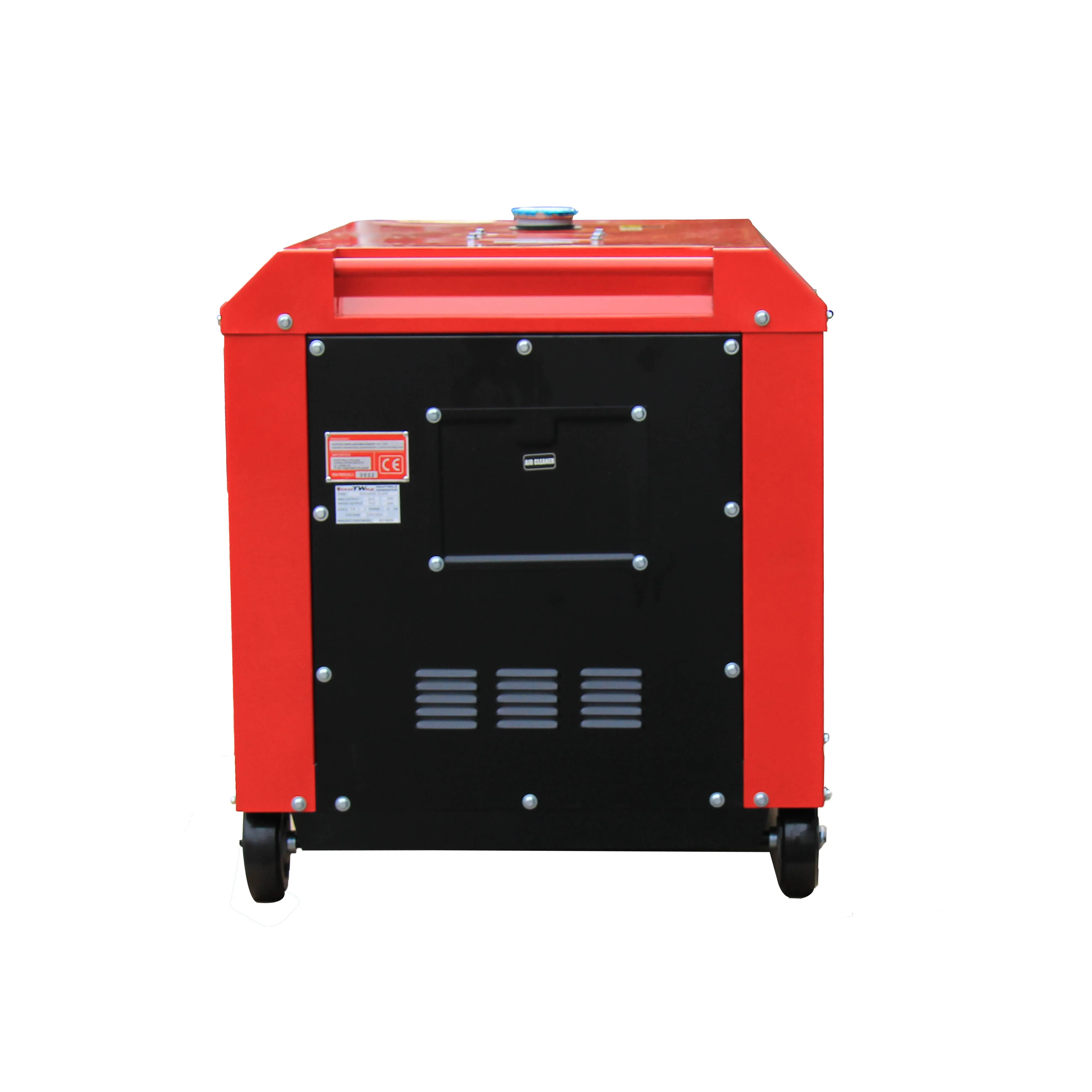 Air Cooled System Set Silent Type Diesel Welding Generator Soundless