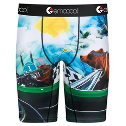 Мужские трусы, оптовая продажа 2021, шорты поставщика, быстросохнущие трусы-боксеры с принтом, нижнее белье для мужчин