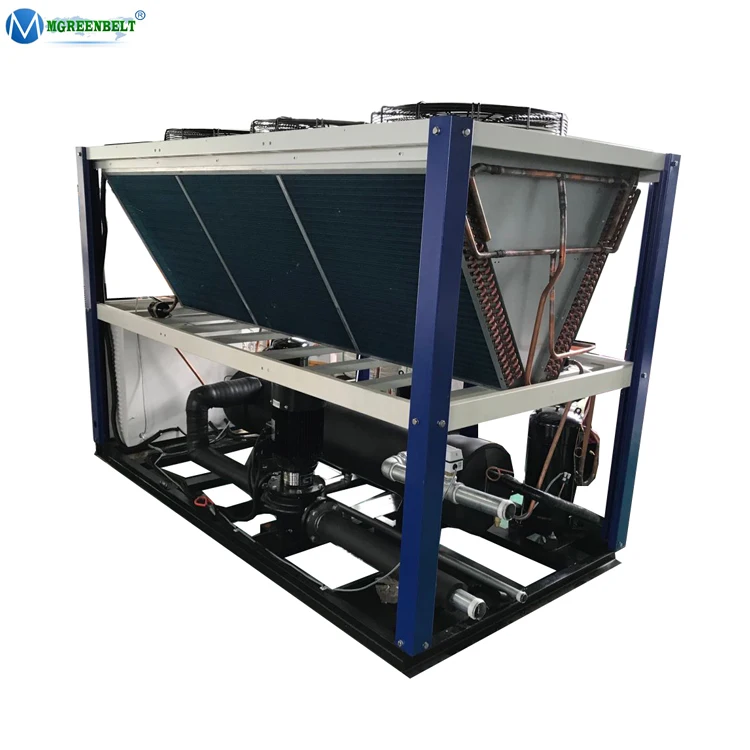 Low Temperature -5C -10C 30HP Brewery Cooling Industrial Glycol Chiller For Beer Equipment