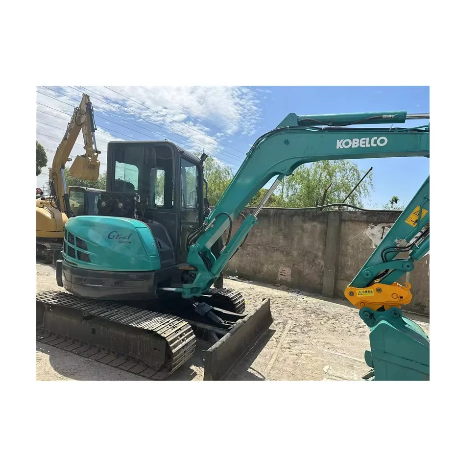 5 тонн мини с хорошим рабочим состоянием б/у Kobelco SK55 функцией работы сверху SK210/SK200 хорошо защищенный готов к отправке