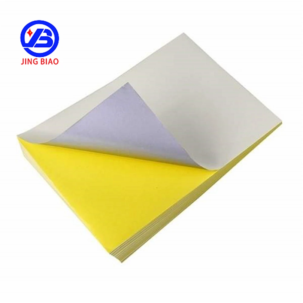 Manufacture A4 Paper 80 gsm Waterproof Glossy Self Adhesive Sticker Paper A4 Paper Wholesale From China