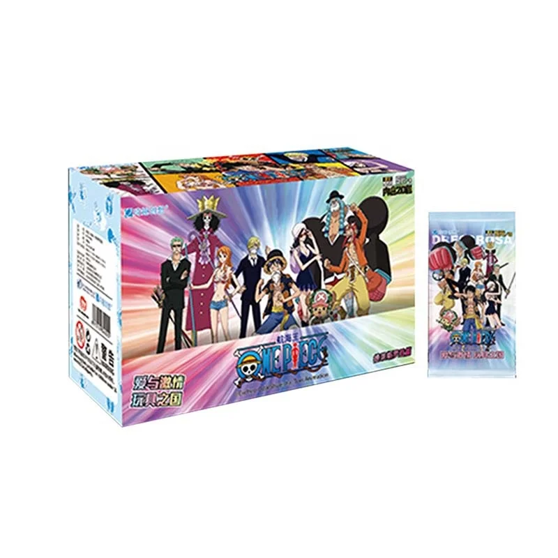 Оптовая продажа коллекционная карточная игра Tcg в коробке Luffy аниме редкая настольная игрушки для детей и взрослых