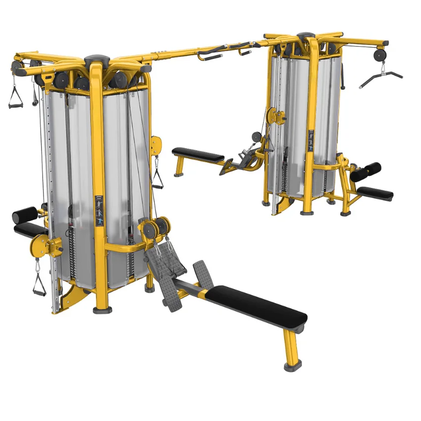 Factory Supply Fascinating Price Cardio Equipment Ergonomic Compact 8 Station Cable Trainer