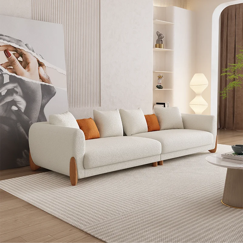 Modern leisure leather couch corner sofa set furniture living room sofas Luxury velvet fabric l shape sofa bed