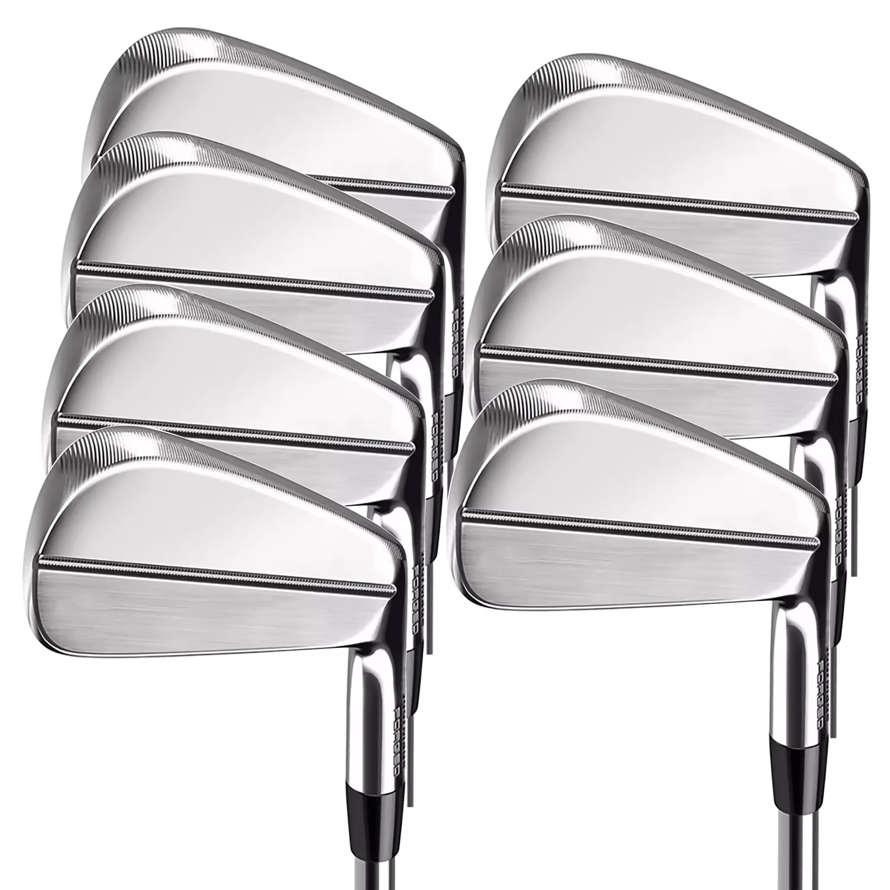 Golf Clubs Iron Sets Heads Custom Iron Shafts Right Handed Stainless Steel #4-P Forged Golf Irons Set