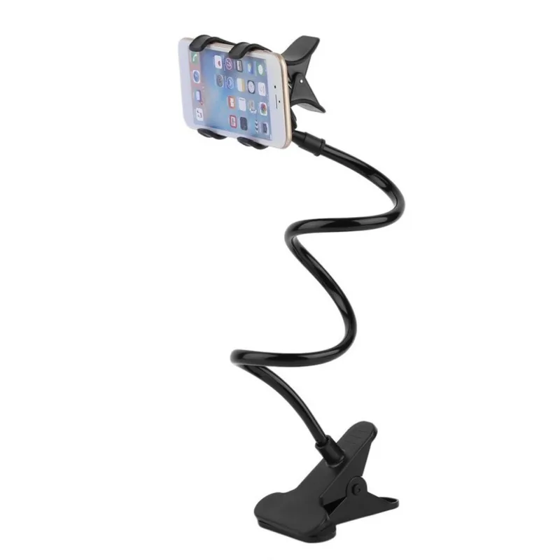 Hot selling flexible bracket arm lazy mobile phone gooseneck bracket bed table table clip bracket