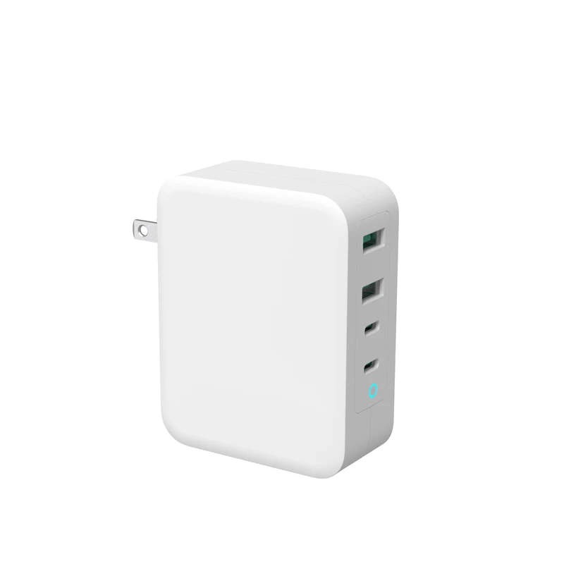 PD QC GaN зарядное устройство 130 Вт 4 порта 2C2U настенное адаптер питания для Iphone 12 серии планшетов