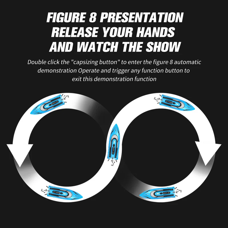 Factory RC HJ815 Adults high speed mini radio remote control toys yacht luxury boats ships model boat electronics