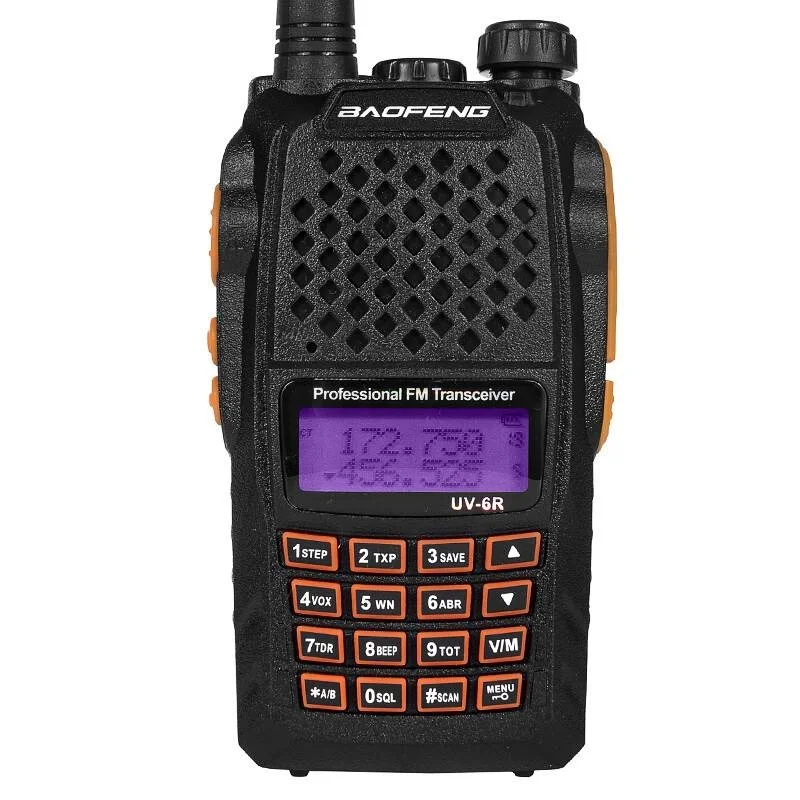high quality walkie talkie Baofeng  UV-6R dual band ham radio