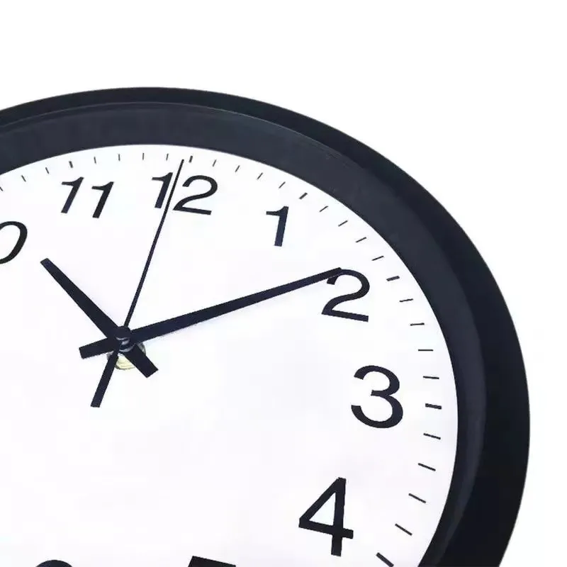 7 Inch Silent Quartz Non Ticking Living Room Office Home Decor Simple Wall Clocks