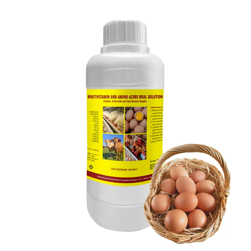 Vitboo or OEM Feed Additive Poultry Solution Multivitamin oral Liquid for Meat Egg Chicken Water Soluble Poultry feed Vitamin