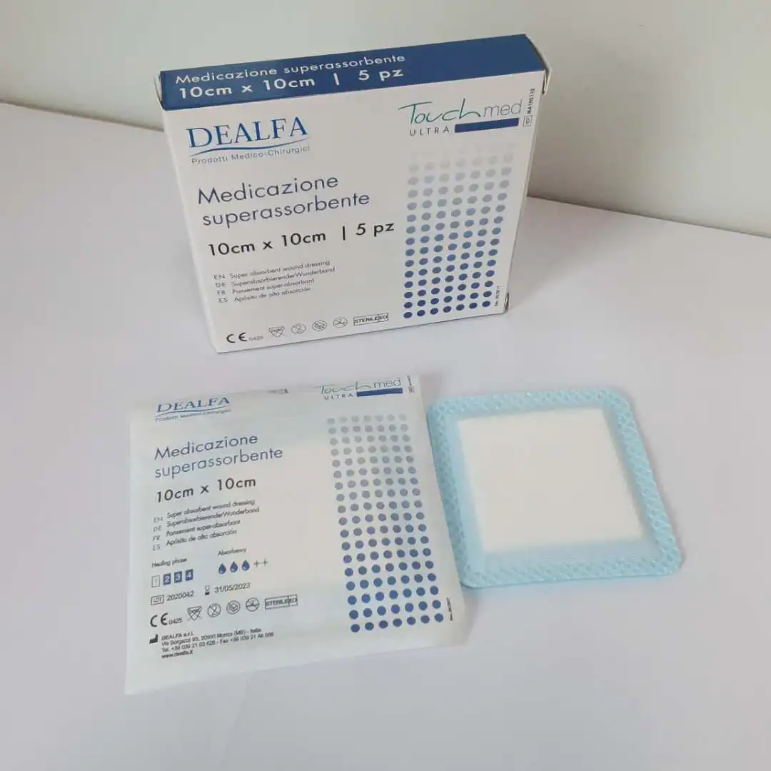 Bluenjoy Factory Price Wound Care Dressing Super Absorption Dressing for Fluid Absorption
