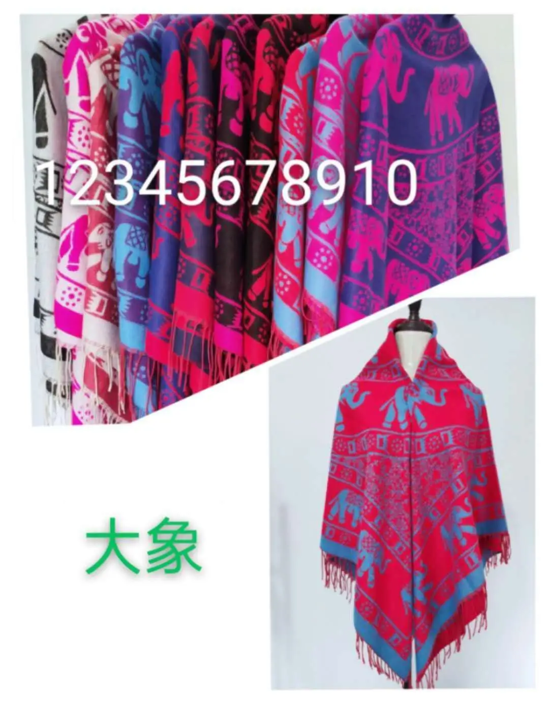 2020 New Designer Multi-Purpose Smart Scarf Winter Outdoor Headscarf Hijab Women Warm Square Scarf