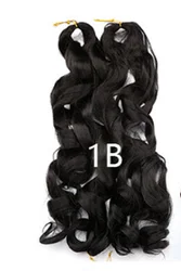 Pre Stretched 24 Inch Loose Wave Crochet Braids Hair  Big wavy curly Bouncy Braiding Hair